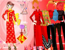 新春紅旗袍