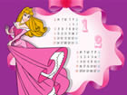 迪士尼公主日曆
