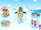 企鵝做冰淇淋