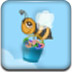 小蜜蜂採花