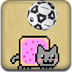 霓虹貓玩足球