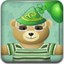 綠熊裝扮