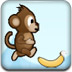 小猴子接香蕉